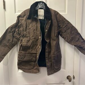Women’s Brown Waxed Cloth Jacket